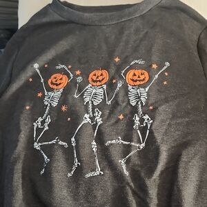 Halloween Skeleton Pumpkin Shirt